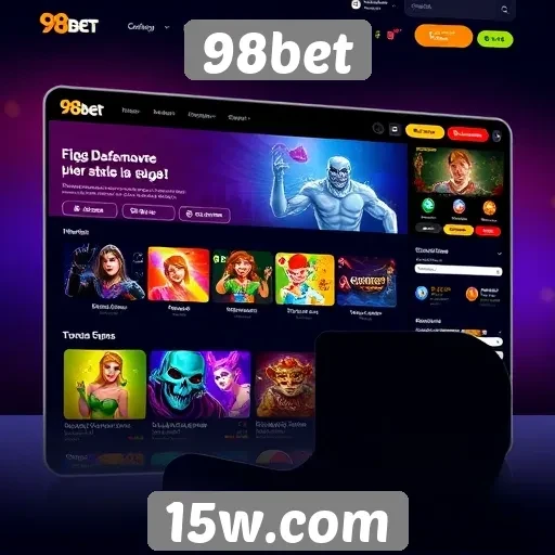 Experiência do usuário ao navegar no 98bet