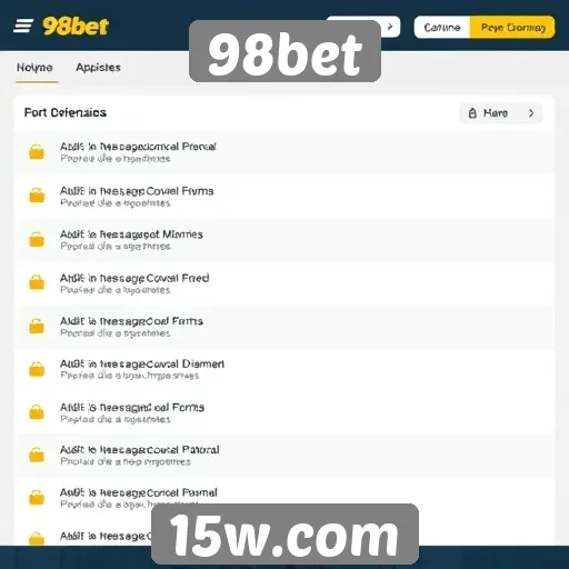 Avaliação das opções de pagamento do site 98bet